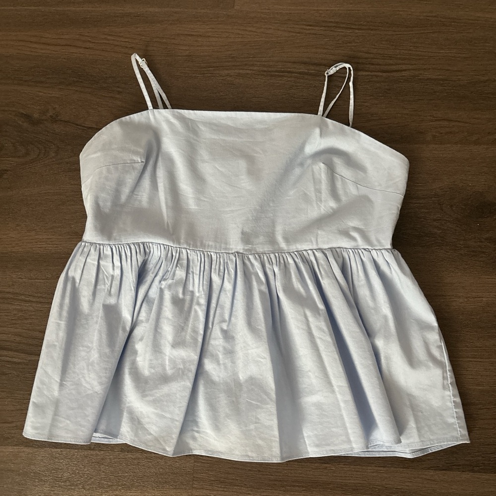 Express Light Blue Camisole Top